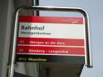 (143'495) - ASm-Haltestelle - Herzogenbuchsee, Bahnhof - am 16.