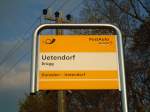 (133'307) - PostAuto-Haltestelle - Uetendorf, Br�gg - am 16.
