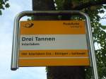 (134'564) - PostAuto-Haltestelle - Interlaken, Drei Tannen - am 27.