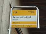 (138'428) - PostAuto-Haltestelle - Emdthal, �usseres Emdthal - am 6.