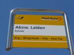 (161'110) - PostAuto-Haltestelle - Eyholz, Abzw.