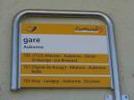 (161'380) - PostAuto-Haltestelle - Aubonne, gare - am 28.