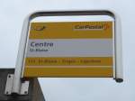 (164'833) - PostAuto-Haltestelle - St-Blaise, Centre - am 15.