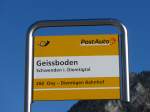 (166'504) - PostAuto-Haltestelle - Schwenden i.