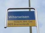 (168'875) - PostAuto-Haltestelle - B�lach, Witenwisen - am 24.