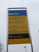 (168'888) - PostAuto-Haltestelle - Oberglatt, Bahnhof - am 24.