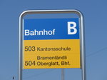 (169'308) - PostAuto-Haltestelle - B�lach, Bahnhof - am 19.