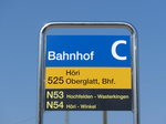 (169'309) - PostAuto-Haltestelle - B�lach, Bahnhof - am 19.