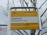 (173'029) - PostAuto-Haltestelle - Montagny-pr�s-Yverdon, Chamard - am 15.