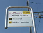 (184'494) - ARAG/PostAuto-Haltestelle - Willisau, Bahnhof - am 26.