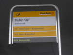 (186'828) - PostAuto-Haltestelle - Stansstad, Bahnhof - am 9.