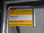 (187'651) - PostAuto-Haltestelle - Sch�pfheim, Bahnhof - am 2.