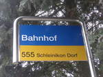 (189'681) - PostAuto-Haltestelle - Sch�fflinsdorf-Oberweningen, Bahnhof - am 26.