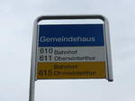 (192'958) - SW/PostAuto-Haltestelle - Wiesendangen, Gemeindehaus - am 10.