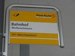 (193'125) - PostAuto-Haltestelle - Wolfenschiessen, Bahnhof - am 20.