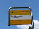 (194'422) - PostAuto-Haltestelle - Lauterbrunnen, Sch�tzenbach - am 25.