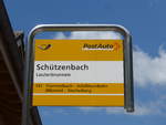 (194'423) - PostAuto-Haltestelle - Lauterbrunnen, Sch�tzenbach - am 25.