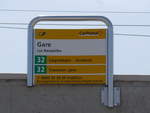 (203'900) - PostAuto-Haltestelle - Les Reussilles, Gare - am 22.