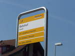 (206'905) - PostAuto-Haltestelle - Giswil, Bahnhof - am 30.