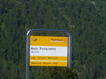 (208'982) - PostAuto-Haltestelle - B�rchen, Rest.