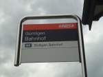 (135'159) - RBS-Haltestelle - G�mligen, Bahnhof - am 14.