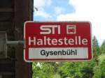 (133'861) - STI-Haltestelle - Eriz, Gysenb�hl - am 28.