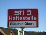 (136'773) - STI-Haltestelle - S�deren, S�deren Oberei - am 21.