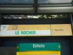 (135'030) - TN-Haltestelle - Neuch�tel, Rocher - am 11.