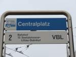 (148'973) - VBL-Haltestelle - Emmenbr�cke, Centralplatz - am 16.