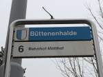 (149'006) - VBL-Haltestelle - Luzern, B�ttenenhalde - am 16.