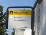 (209'556) - VBSH-Haltestelle - Neuhausen, M�hleradhaus - am 14.