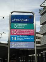 (129'641) - VBZ-Haltestelle - Z�rich, L�wenplatz - am 12.