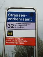 (143'794) - VBZ-Haltestelle - Z�rich, Strassenverkehrsamt - am 21.