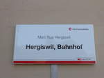 (203'315) - zb-Haltestelle - Hergiswil, Bahnhof - am 30.