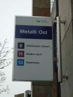(137'997) - ZVB-Haltestelle - Zug, Metalli Ost - am 6.