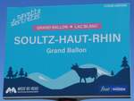 (268'778) - fluo Grand Est-Haltestellenschild - Soultz-Haut-Rhin, Grand Ballon - am 27.