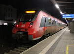 442 356 stand am Morgen des 27.12.2023 im Rostocker Hbf 