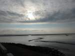 (156'808) - Stimmung auf dem Wattenmeer am 19.