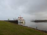 (156'840) - Die F�hre Rottum l�uft am 19.