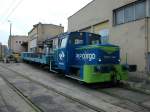 Polnische Kleindiesellok SM03-185 im Depot Szczecin Port Centralny am 07.August 2010.