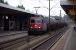 421 397-1 der SBB Cargo mit einem Kesselzug in Braunschweig.