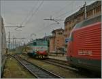 Die FS E 656 091 löst die SBB Re 460 ab.
