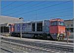 Im Bahnhof von Roma Termin steht die G 2000 Diesellok mit der Nummer x8 83 2200 015-1 I-DPO.