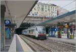 Die FS Trenialia E 401 015 erreicht mit ihrem iC den Bahnhof von Genova Porta Principe. Der iC 510 ist auf der Fahrt von Salerno (ab 05:28) nach Torino Porta Nuova (an 17:40).

1. März 2026