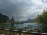 (173'336) - Die versunkene Kirche im Reschensee am 24. Juli in Graun