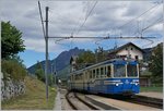 Der SSIF ABe 8/8 22  Ticino  erreicht als Regionalzug 262 von Re nach Domodossola den Bahnhof Malesco.
5. September 2016