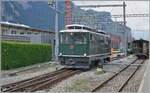 Der Extrazug wurde in Meiringen auf Gleis vier von SBB HGe 4/4 I N° 1992 'Giswil abgestellt; der 'Muni' rangiert nun weiter, um in der Folge auf Gleis zwei aus- bzw. abgestellt zu werdne.

23. August 2025