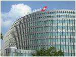 Fassade des Swiss�tel in Berlin.
