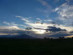 (191'847) - Der Mount Taranaki am 29. April 2018 von Opunake aus