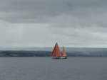 (191'240) - Segelboot auf dem Lake Taupo am 24.